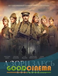 постер к фильму А зори здесь тихие...