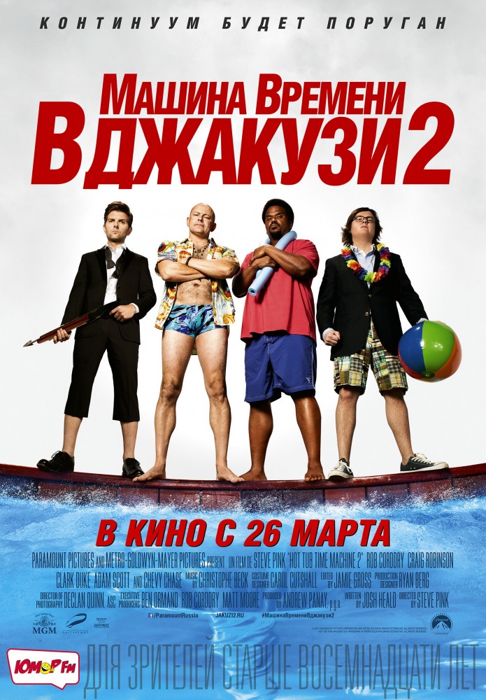 постер к фильму Машина времени в джакузи 2 